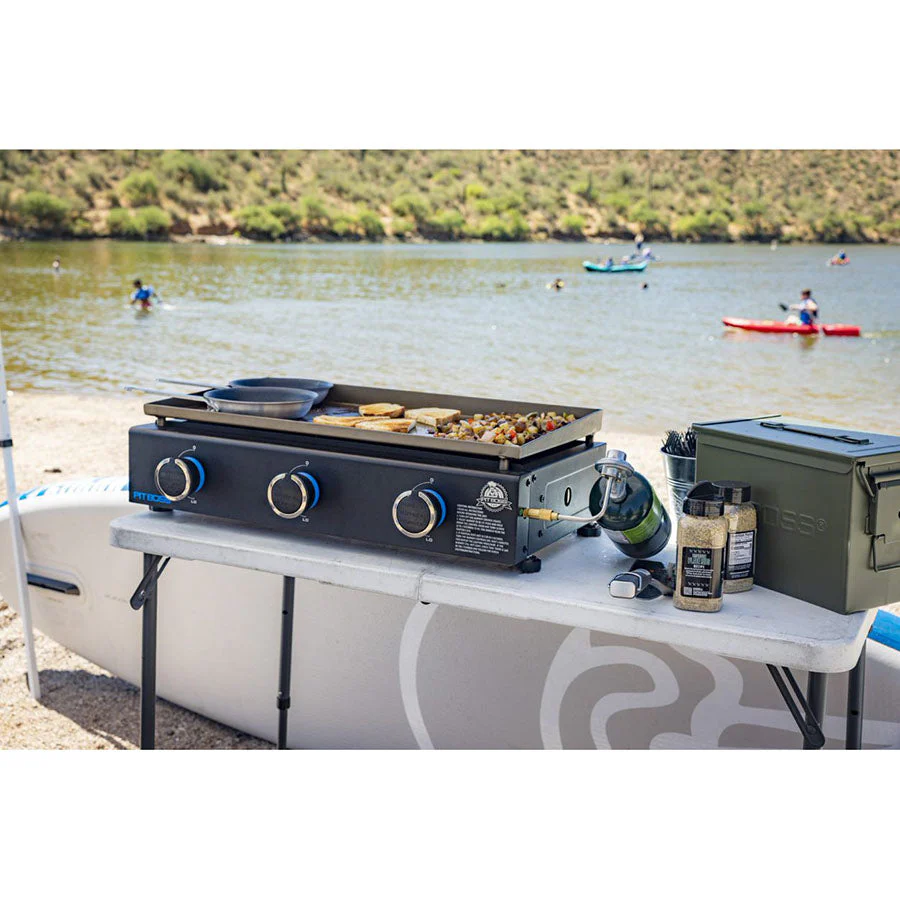 Pit Boss 3-Burner Tabletop Griddle - Image 2