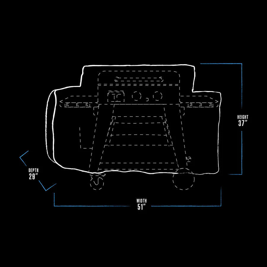 2-Burner Ultimate Griddle Cover - Image 2