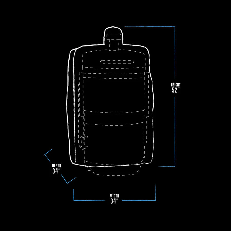 PBV24CB Charcoal Barrel Smoker Cover - Image 2