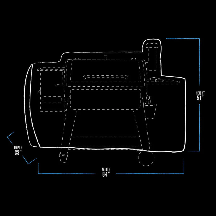 1000 Series Grill Cover - Image 2