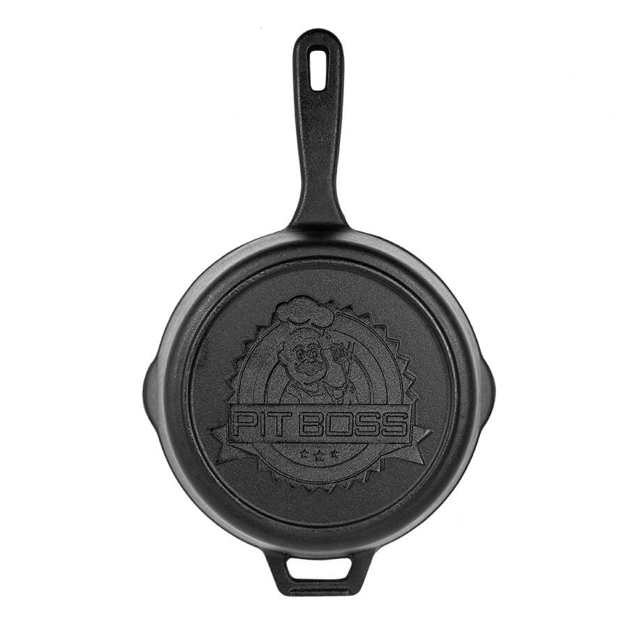 14in Cast Iron Deep Skillet with Lid - Image 2