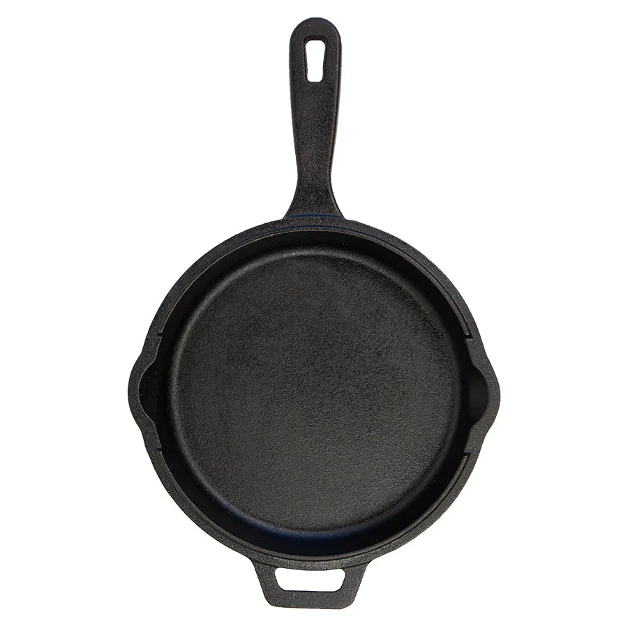 14in Cast Iron Deep Skillet with Lid - Image 3