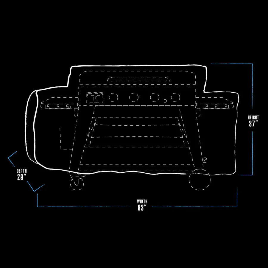 4-Burner Ultimate Griddle Cover - Image 2