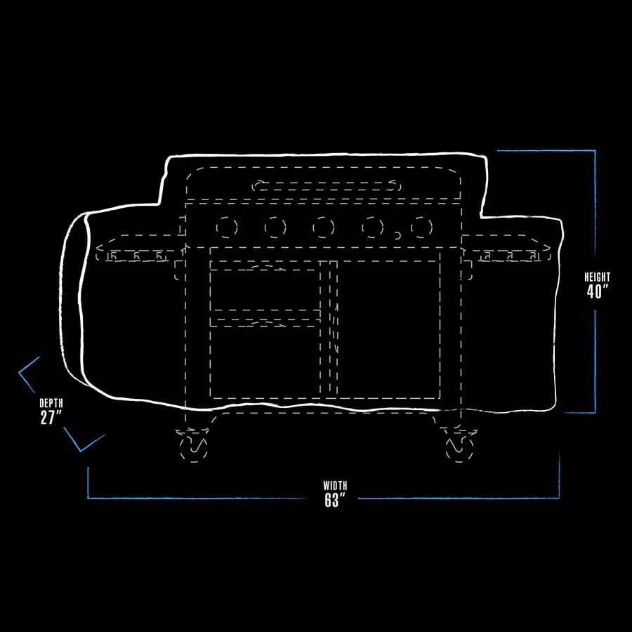 5-Burner Ultimate Griddle Cover - Image 2