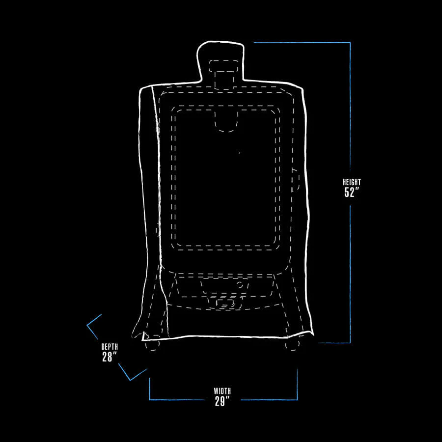 5-Series Wood Pellet Vertical Smoker Cover - Image 2