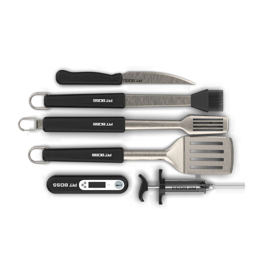 6 Piece Barbecue Toolset with Case - Image 2