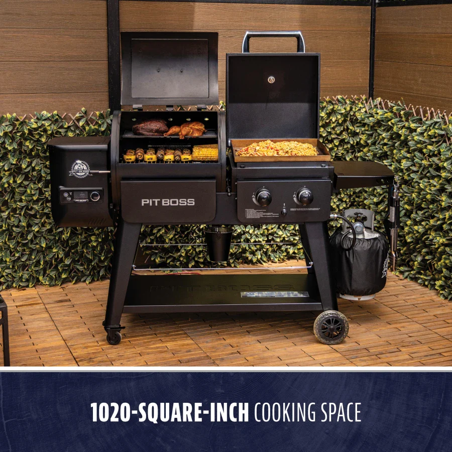 Pit Boss Competition Series Pellet Grill & Gas Griddle Combo - Image 3