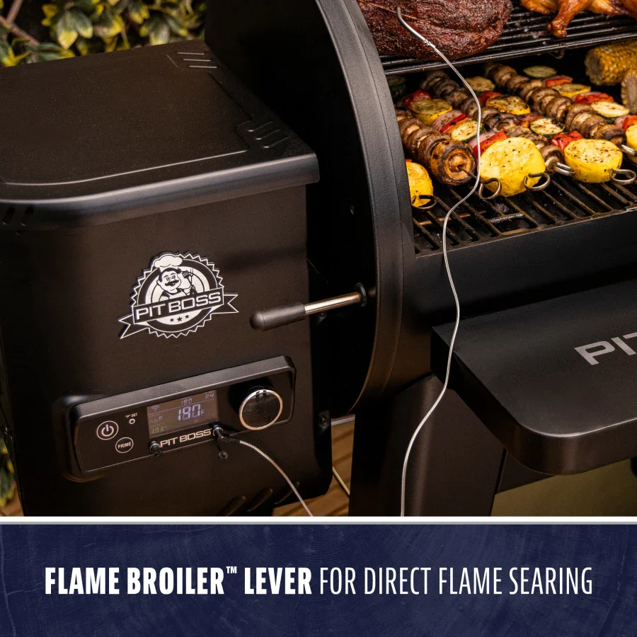 Pit Boss Competition Series Pellet Grill & Gas Griddle Combo - Image 9
