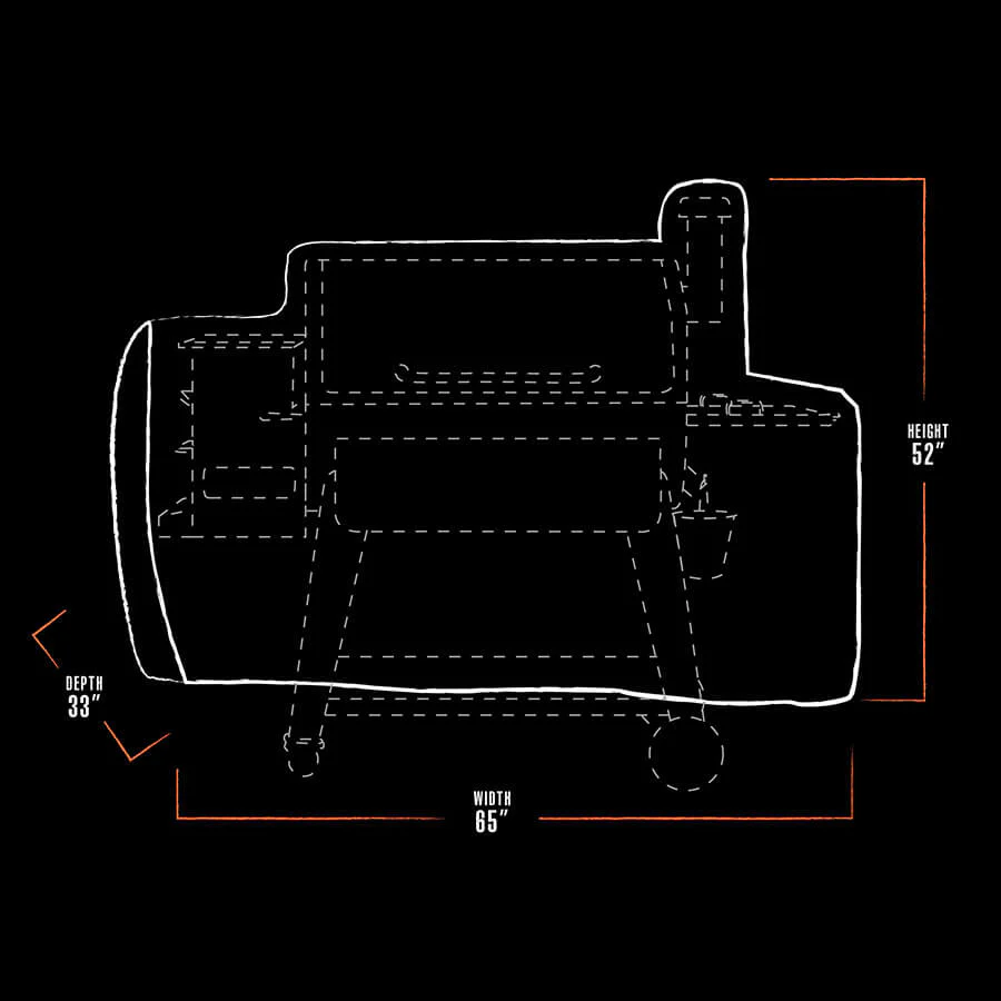Sportsman 1100/1600 Wood Pellet Cover - Image 4