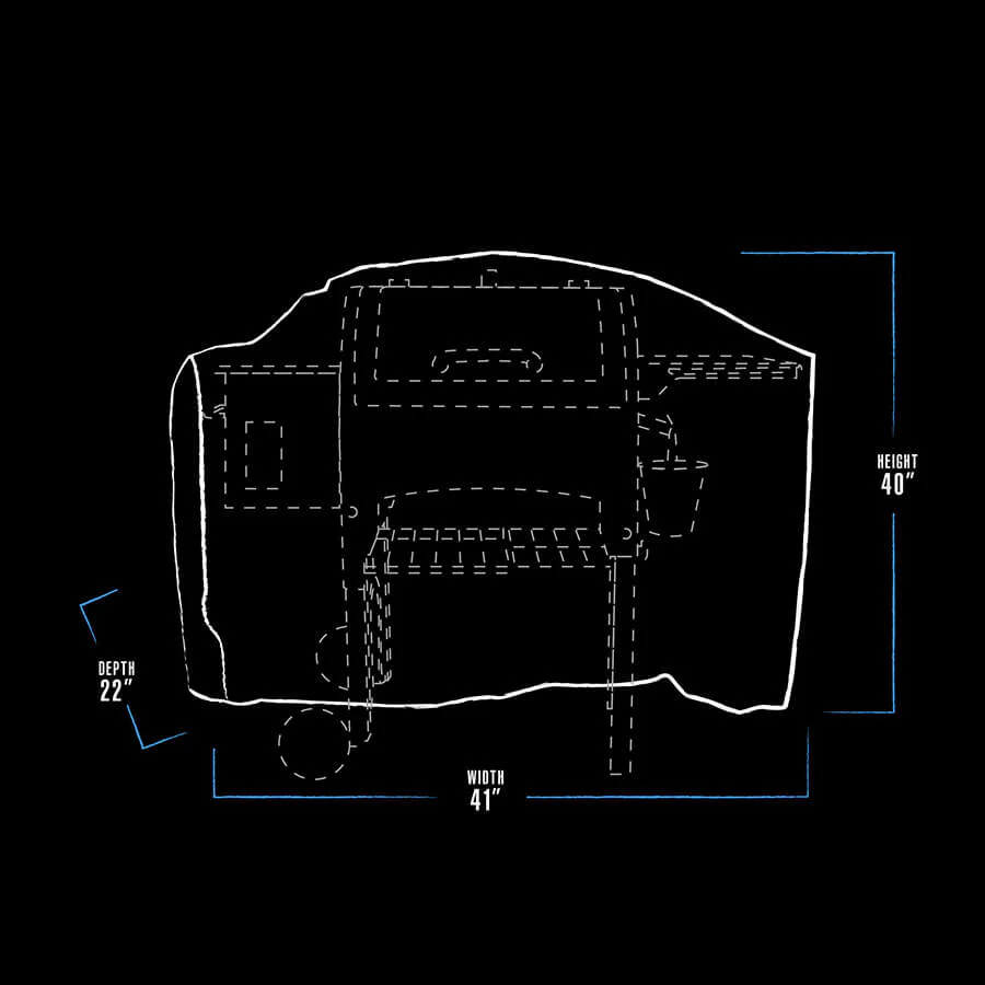 Tailgater/R-Series Wood Pellet Grill Cover - Image 2
