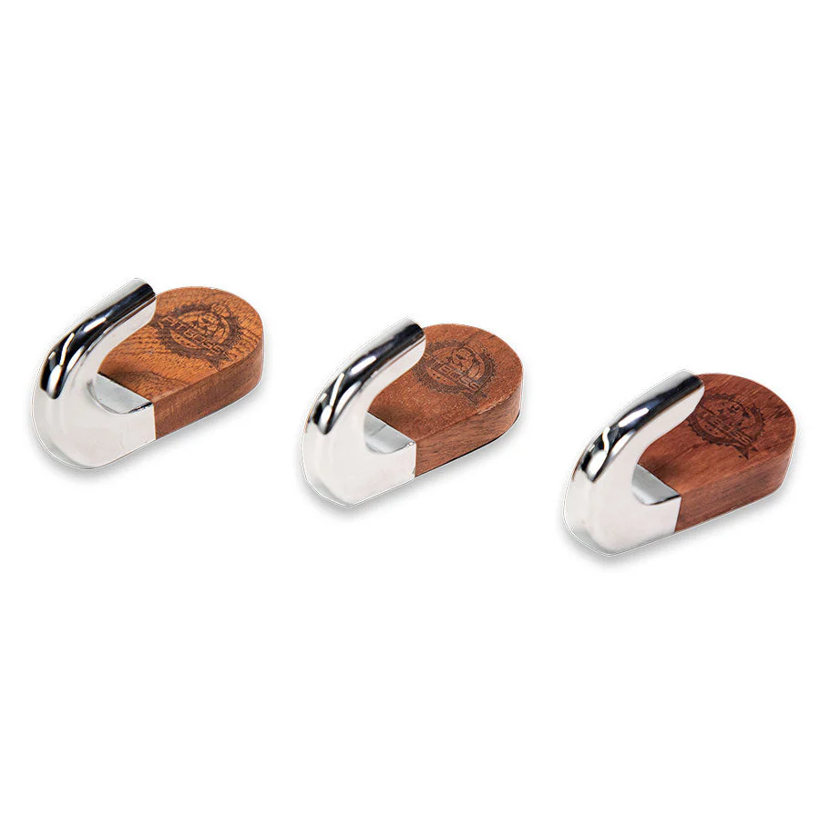 Rosewood Magnetic Hooks - 3ct - Image 2