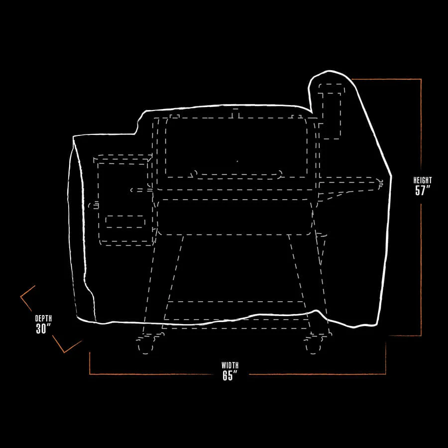 Savannah Onyx Grill Cover - Image 3