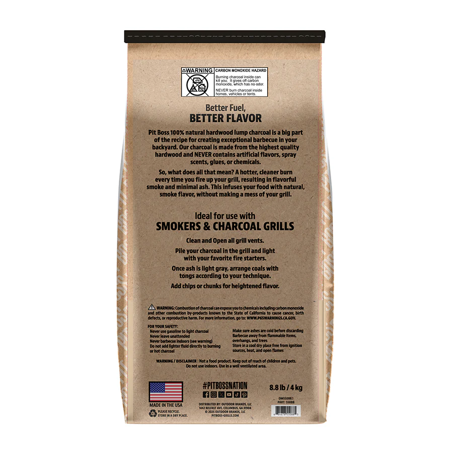 Pit Boss Signature Blend Lump Charcoal - 8.8lb - Image 2