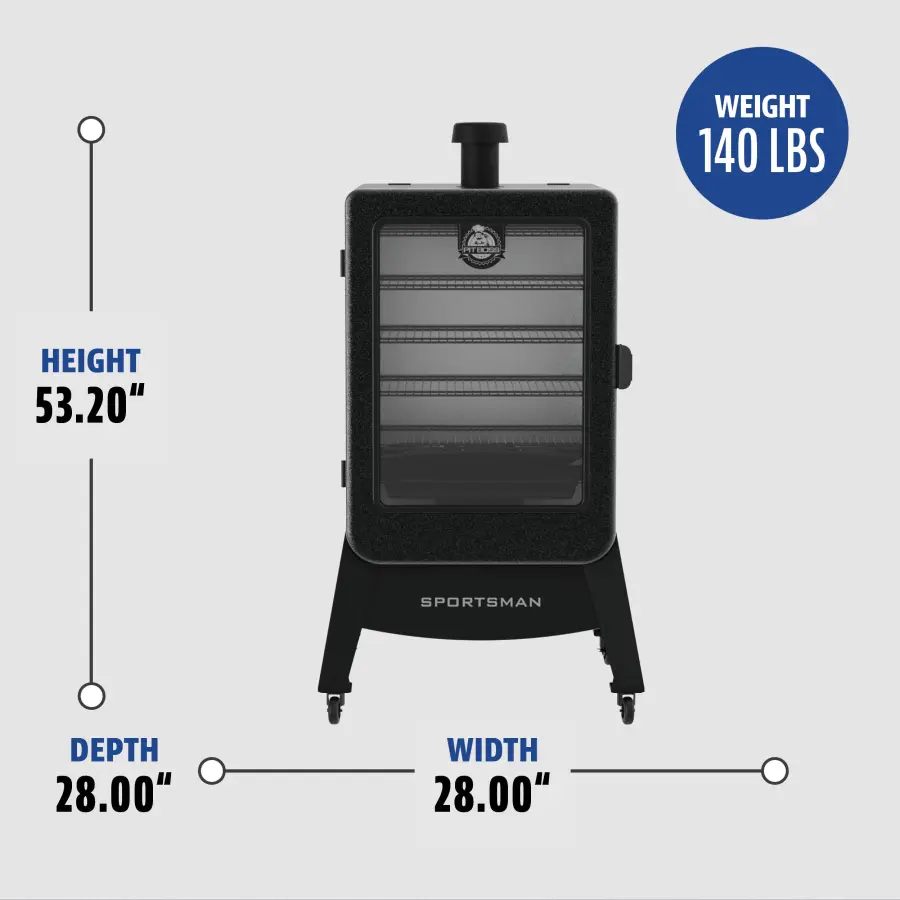 Sportsman 5-Series Vertical Smoker - PBV5P2 - Image 9