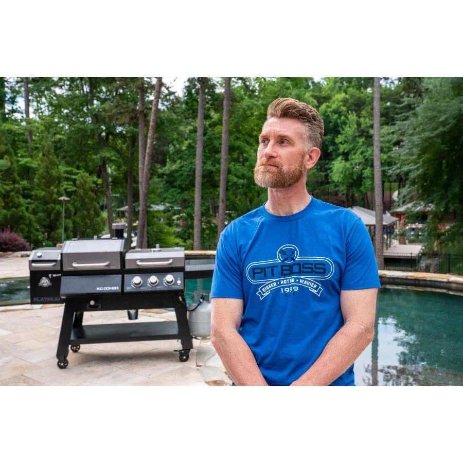 Tools of the Trade Men’s T-Shirt - Royal Heather - Image 3