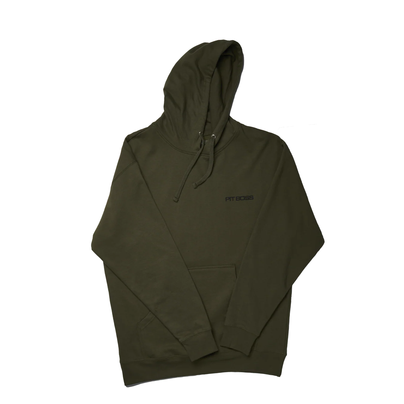 Vertical Flag Hoody - Army Green - Image 3